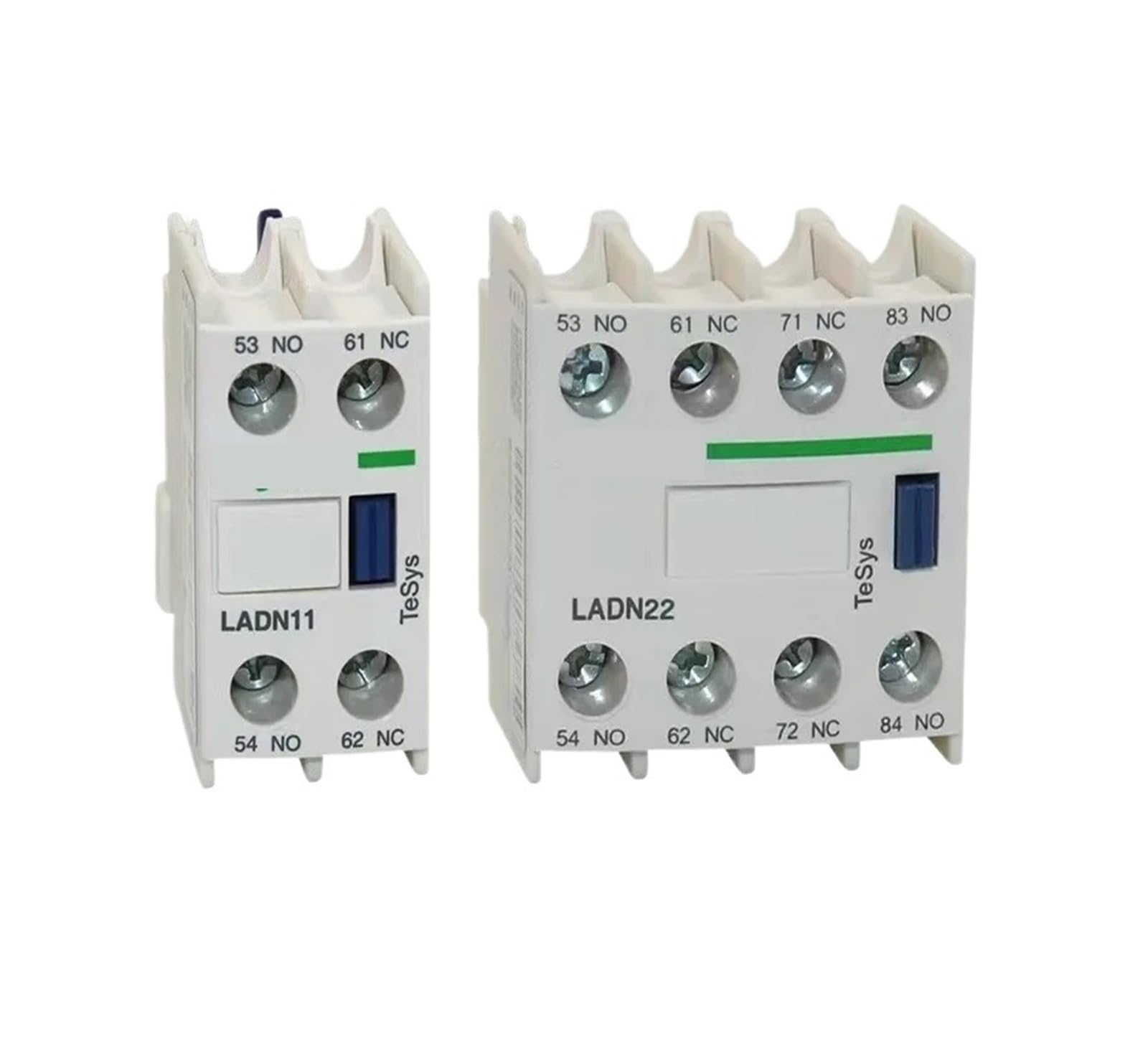 Contact secondaire Ladn11c LADN20C 2NO pour armoire électrique et contacteur de commande