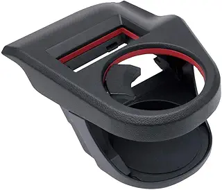 槌屋ヤック(Tsuchiya Yac) 車種専用品 スズキ スイフト 専用 エアコン ドリンクホルダー 助手席用 Z#13S 33S 43S 53S 83S ブラック/レッド SY-SZ2
