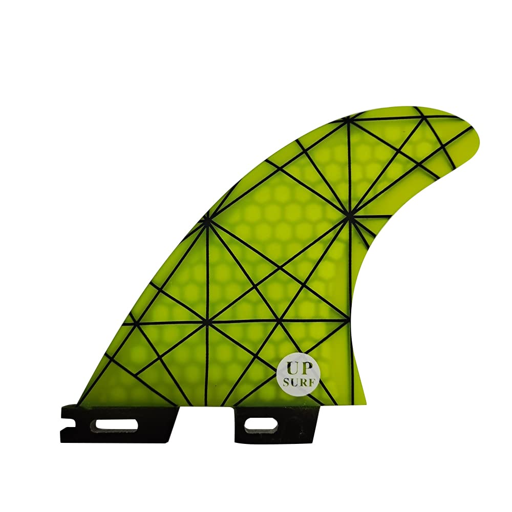 UPSURF Tabla de Surf FCS2 Aletas G5 Tres Aletas Panal+Fibra de Vdrio
