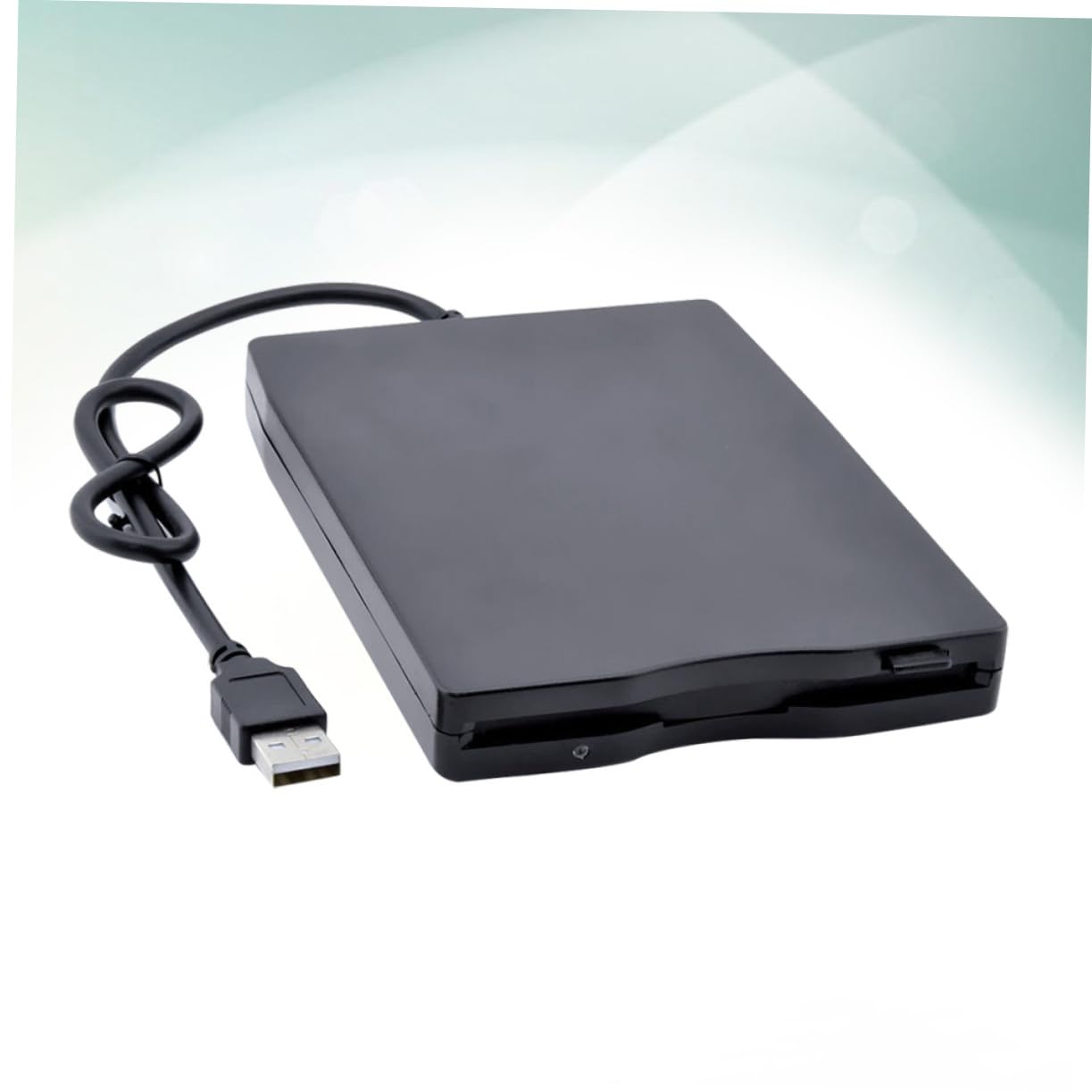CONGARTENO Portable External Floppy Disk Drive High Data Transfer Rate Compatible with Lightweight Design for Easy Travel Error Correcting Shock Technology