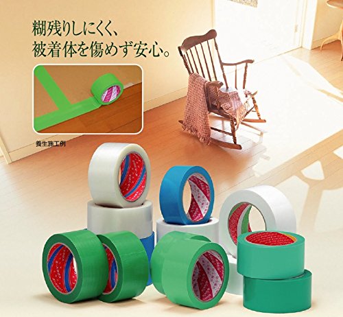 Amazon.co.jp: 光洋化学 カットエース 50mm×50M FB/青 30巻入 1箱 床
