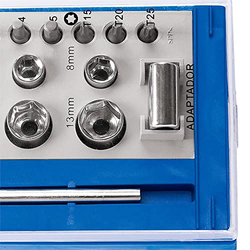 Tramontina Kit Soquetes E Acessórios com 24 Peças