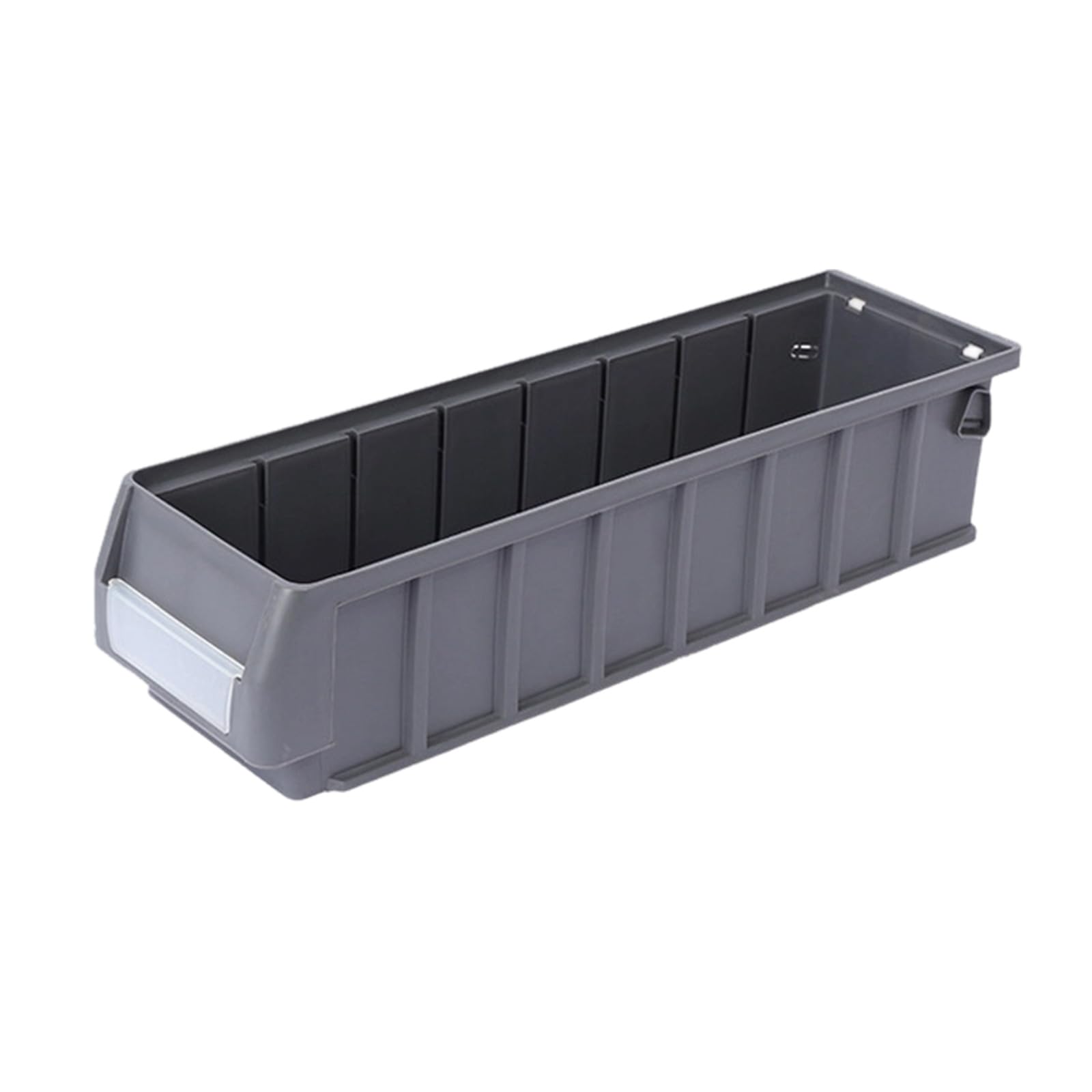 Compact Tool Box with Removable Dividers and Clear Top Organization for Optimal Workspaces Organization Storage with Compartments