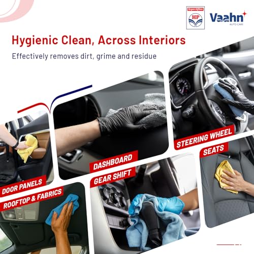 Image of HP Vaahn Interior Cleaner - 250 Ml | Car Interior Cleaner Spray for Dashboard, Seat & Roof | Streak-Free Matte Finish | Removes Tough Stains and Dirt | Residue-Free & UV Protection