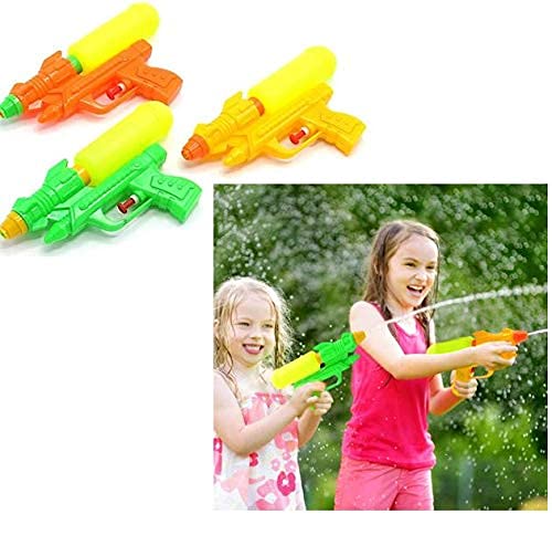 Water Gun Shooters Pack of 12 Water Blaster Squirt Guns Assorted Multi Colored Durable Double Barreled Water Shooters Bulk Outdoor Summer Beach Pool Party Fun - Thumbnail 2