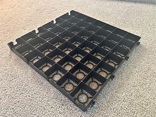 DRIVEWAY PARKING GRIDS 10 SQUARE METRES = X40 DRIVEWAY GRIDS @ 50x50cm + HEAVY DUTY WEED FABRIC MEMBRANE - GRAVEL GRIDS OR GRASS GRIDS (4 makes 1 square metre) PLASTIC STABILITY GRIDS ECO PAVING BASES & DRIVE WAY GRID POROUS PAVING GRASS AND GRAVEL GRIDS