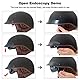 BOSERMEM Motorradhelm Mit Schutzbrille DOT/ECE-Zugelassen, Jethelm Roller-Helm Scooter-Helm Moped Mofa-Helm Chopper Vintage(Matt-Schwarz, XL 61-62cm)