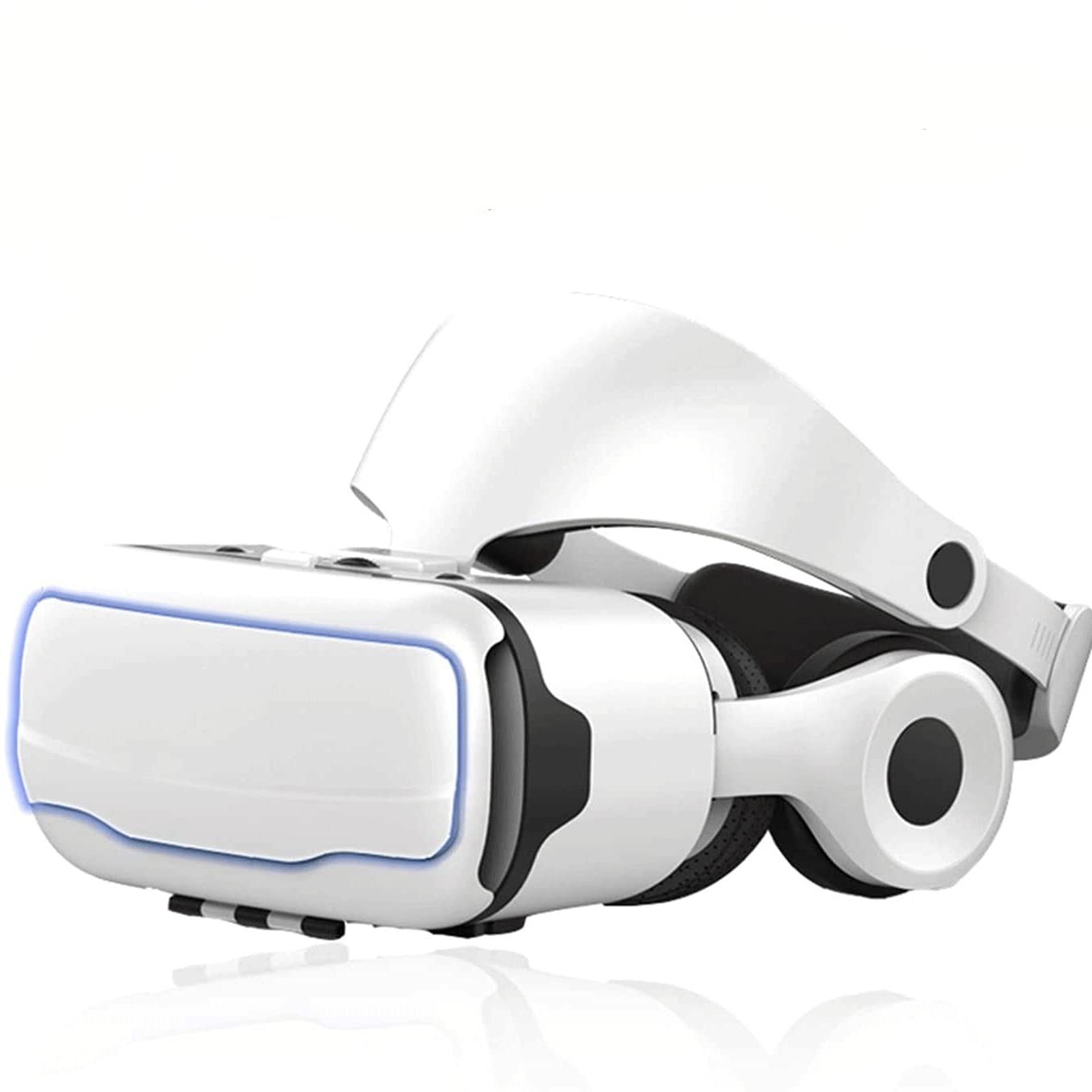Occhiali da Realtà virtuale, Giochi Turno in Un-One VR Auricolare Stereo Integrato Occhiali 3D Virtual Reality Auricolare per VR Games & 3D Movies