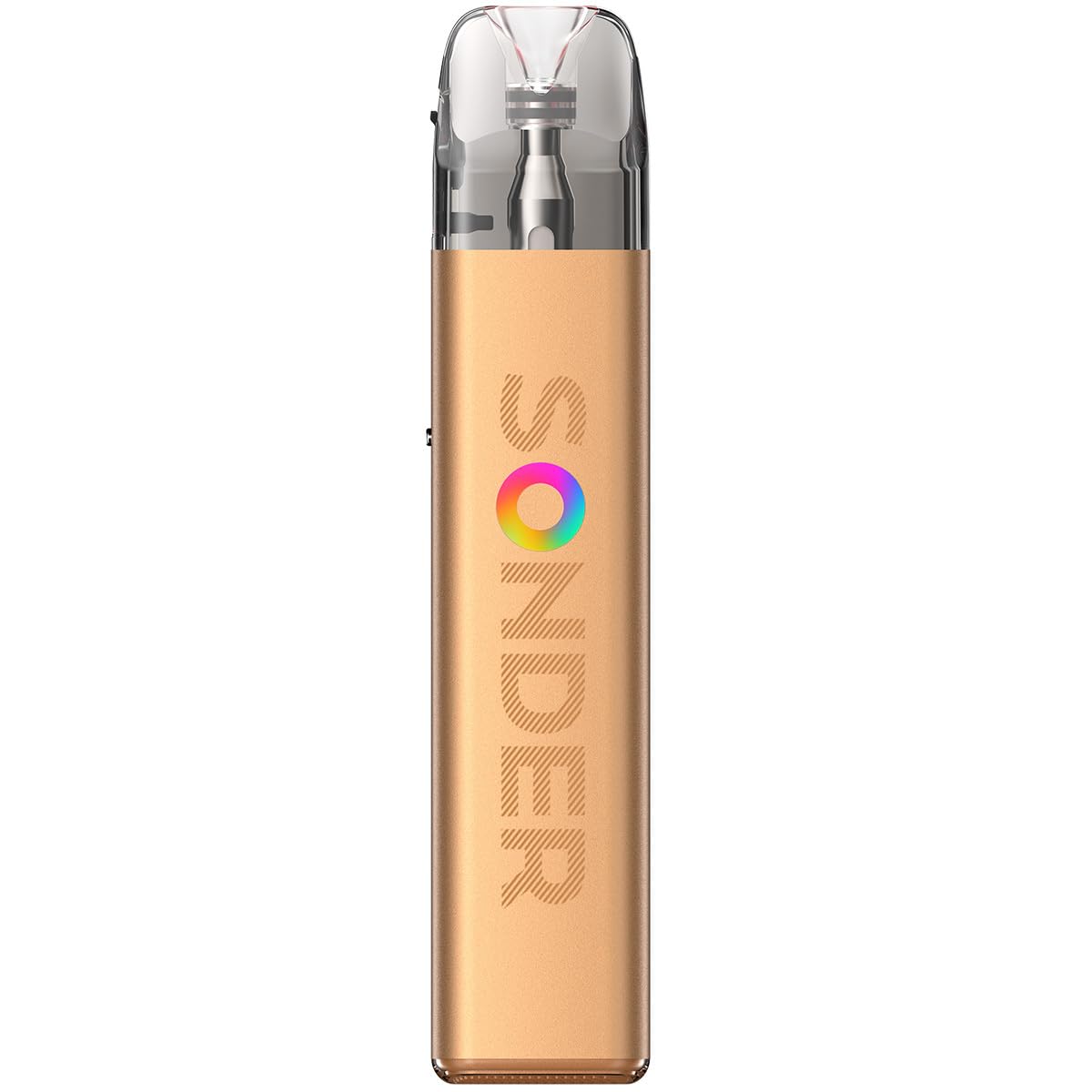 GEEKVAPE Sonder Q 2 Kit Beginner Friendly 1350mAh Built-In Battery 30W Max Output Adjustable Airflow No Nicotine (Mocha Gold)