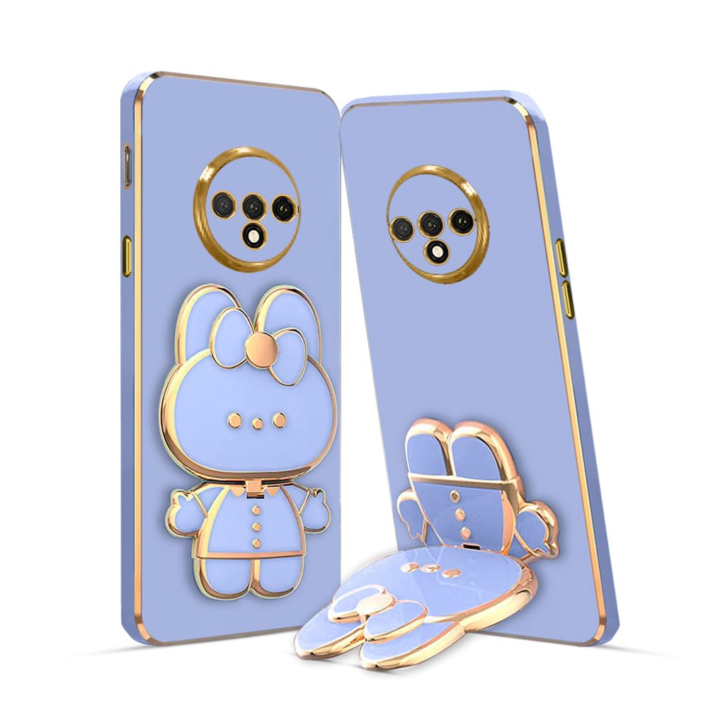 KARWAN®️ 3D Cat Back Case and Cover with Stand Compatible for Oneplus 7T| Stand and Mirror | Camera Protection | Electroplated | Folding Stand - Blue (B0CCLBCD31) Amazon Price History, Amazon Price Tracker