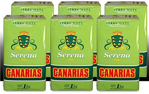 Canarias Serena Yerba Mate 6 Kilos - 13.5 Lbs