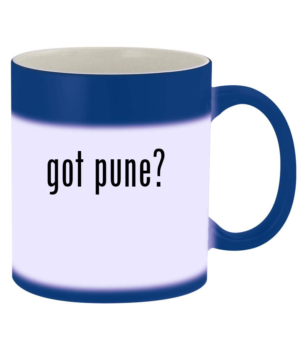 got pune? - 11oz Magic Color Changing Mug, Blue