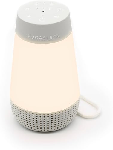 Miniatura 8 de Yogasleep Nod White Noise Sound Machine, With Soft Night Light & Sleep Timer, 20 Sound Options Including Lullabies, Nature & Pink Noise, Sleep Aid