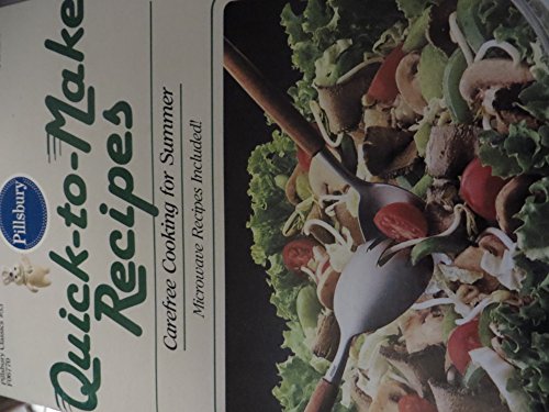 Quick-To-Make Recipes B000K8Q6I2 Book Cover