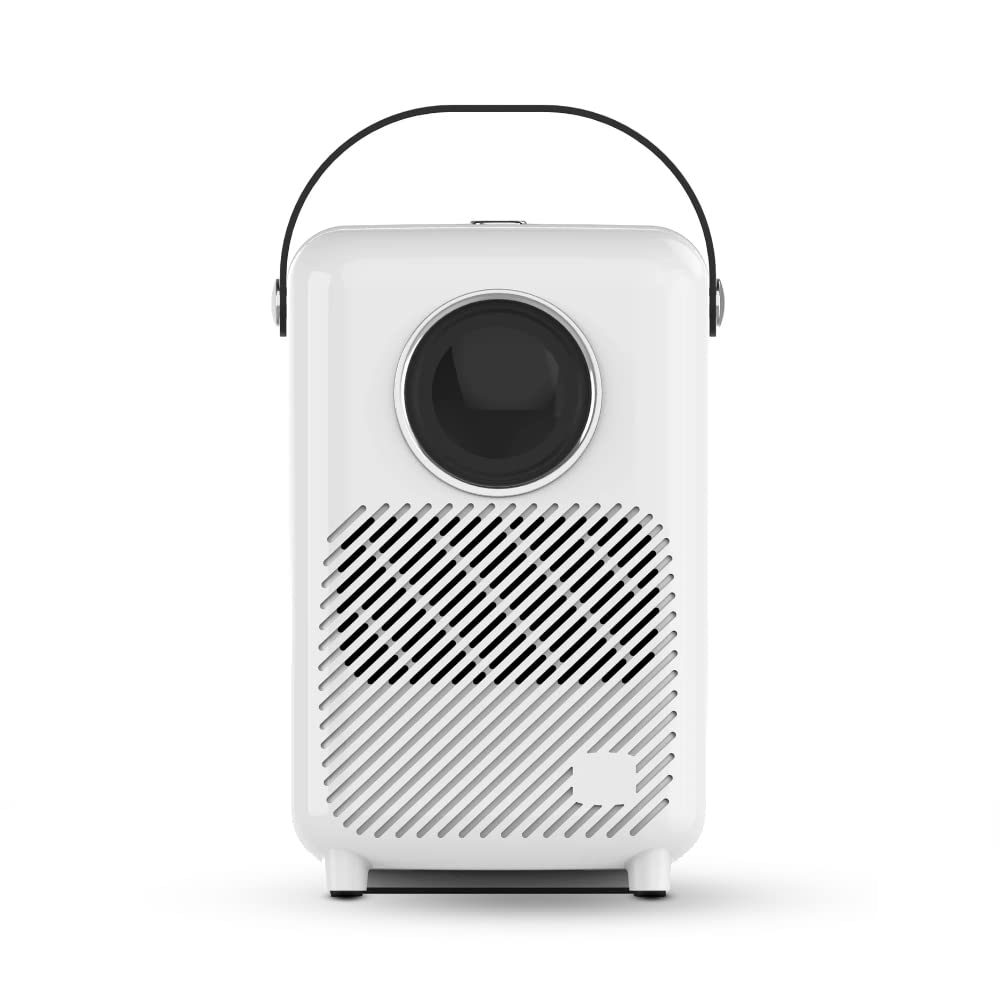 Wownect Wireless Projector [7500 Lumens/Screen Size Upto 200’’] 1080P 4K-Supported [ Wireless Mobile Mirroring ] WiFi Portable Home Cinema Video Projector Compatible with PC, TV Stick, TV box