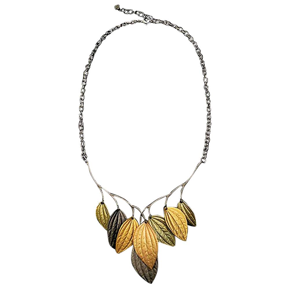 Michael MichaudPiper Collar Leaf Necklace 9300