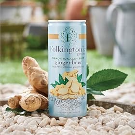 Folkington’s Ginger Beer, 12 Cans, Sparkling Soft Drink, Traditionally Hot, Great Gin Mixer, 12 x 250 ml Folkington's Ginger Beer, 12 Cans, Sparkling Soft Drink, Traditionally Hot, Great Gin Mixer, 12 x 250 ml – Folkington's