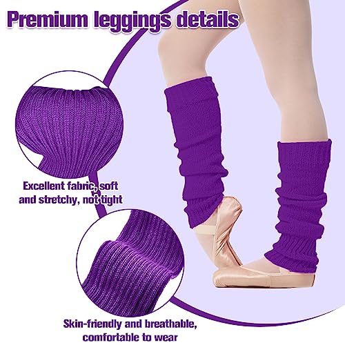 SPOKKI Leg Warmers Fishnet Gloves Headband Wristbands Neon Set, 80s Women Fancy Dress Costume Accessories - Image 4