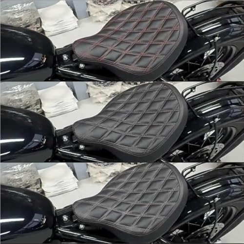 Coussin de siège moto en cuir pilote contre la fatigue en Bobber