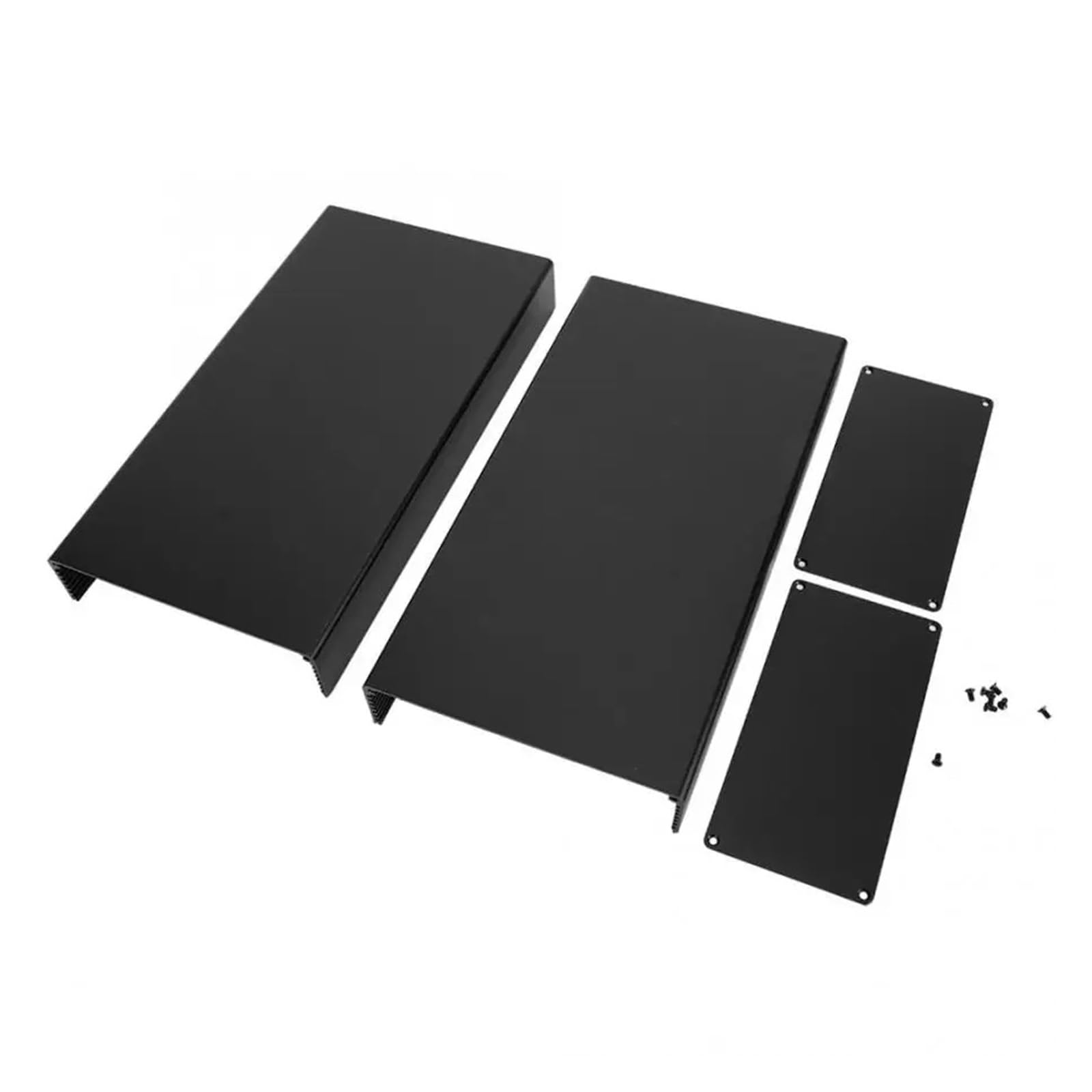 Aluminium-Anschlussdose, Aluminiumgehäuse, Abzweigdose, Aluminiumgehäuse, elektrisches Zubehör, Wärmeableitung, Draht-Projektbox, 80 x 160 x 300 mm