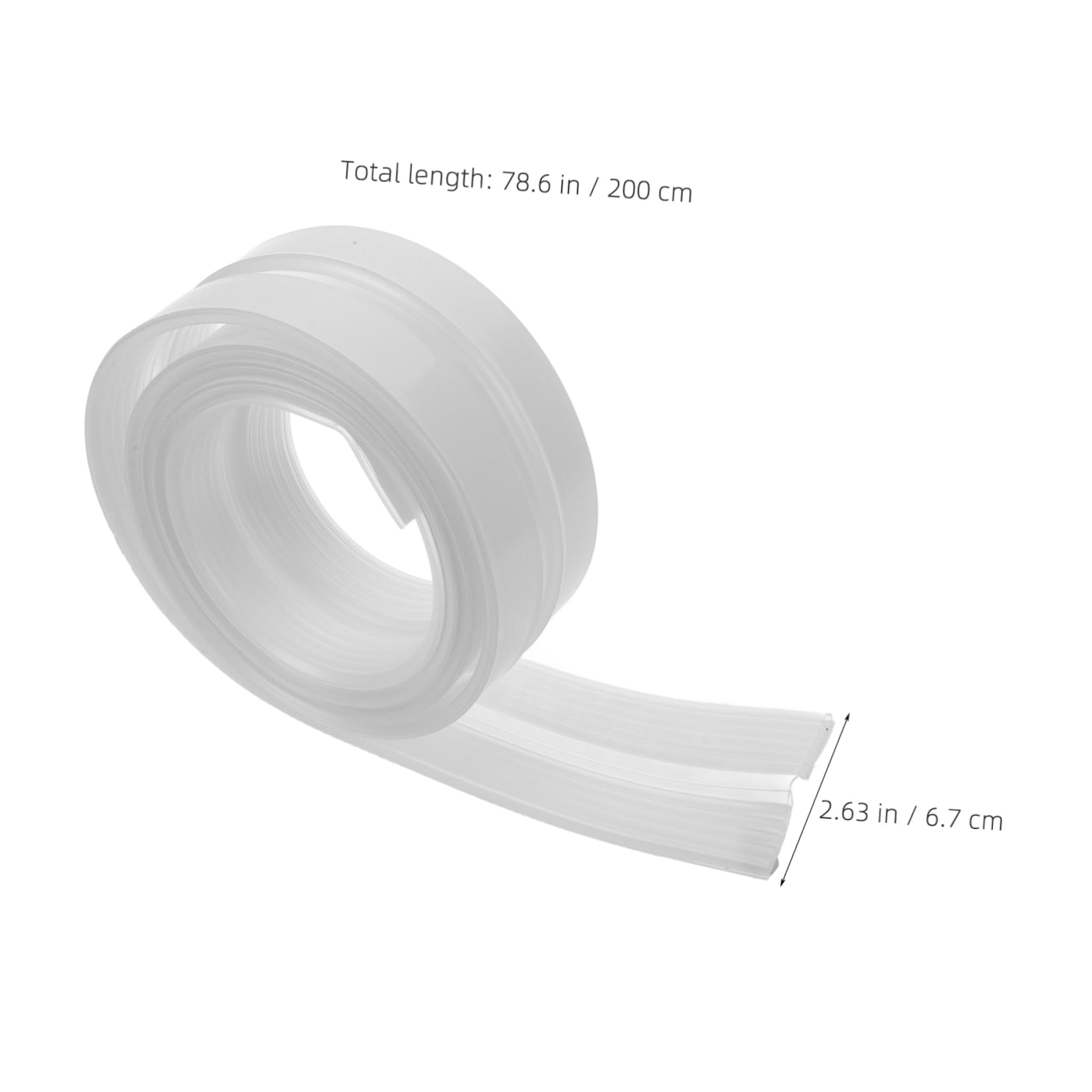 HOLIDYOYO Child Safety Edge Strip Baby Proofing Corner Protector PVC Non-Slip Easy to Use