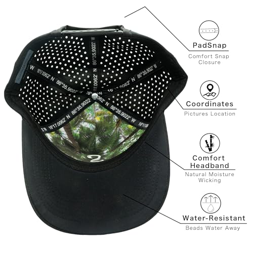 Puddles 2 Oceans Beach Ponytail Hat for Kids, Kids Trucker Hat, Youth Baseball Cap 4-10 Years Old2