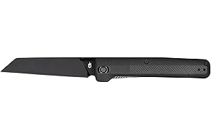 Gerber Gear Pledge Pocket Knife with Pocket Clip - 3.7" Full Panel...