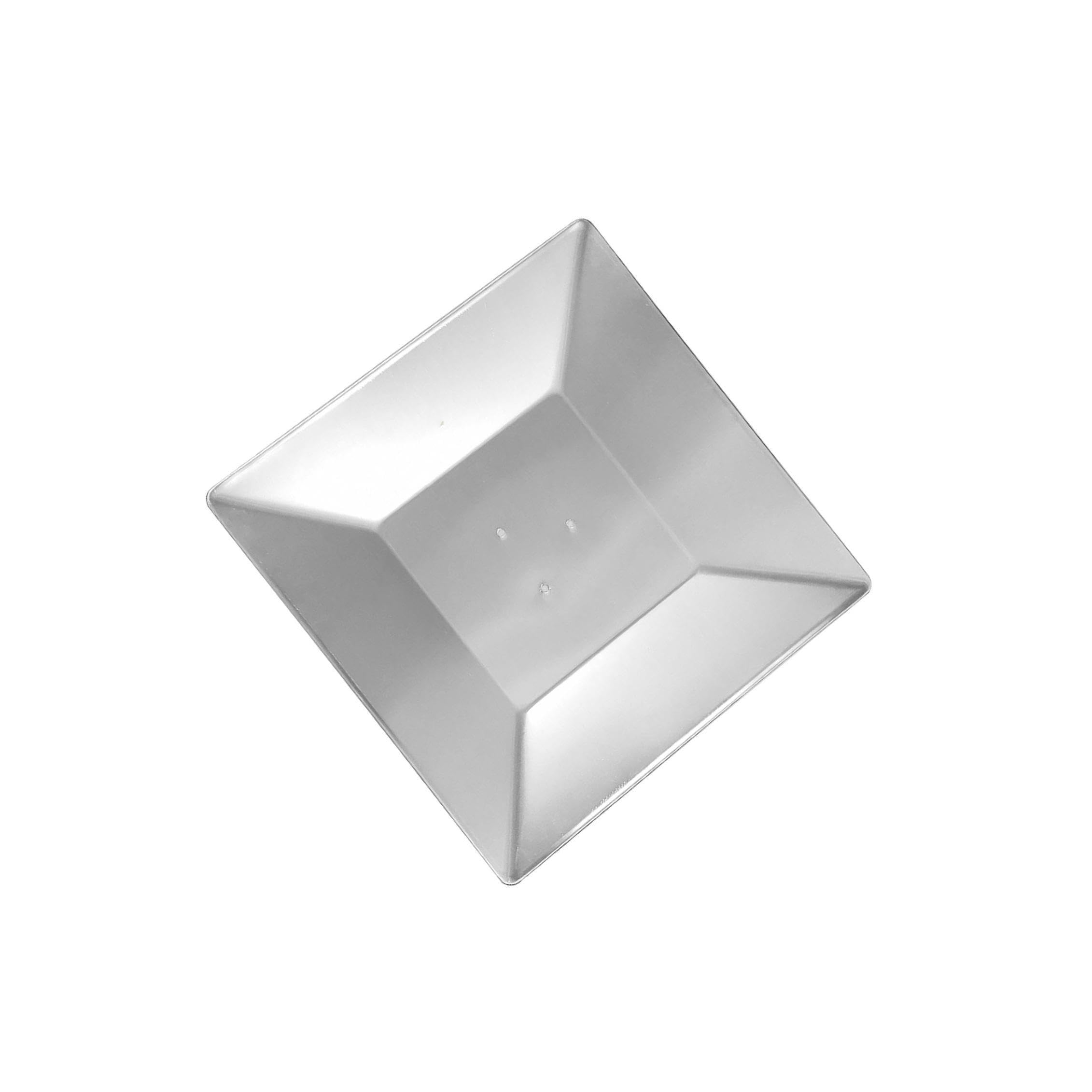 Robuster, vierseitiger Aluminium Reflektor als Ersatz für Terrassenheizstrahler. Einfache Montage. Maße: ca. 45 cm x 45 cm. Material: Aluminium, Lochabstand 7