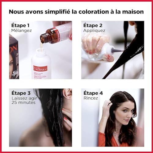 Revlon coloration permanente châtain 30 colorsilk beautiful color 30ml - vue 7