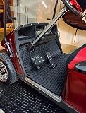Matericuo Golf Cart Floor Liner Mat Full Coverage Custom Fit for EZGO TXT/S4 Only Fits EZGO TXT (199