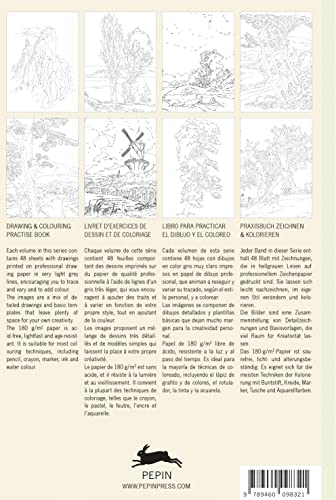 PB Landscape: Drawing & Colouring Practise Book