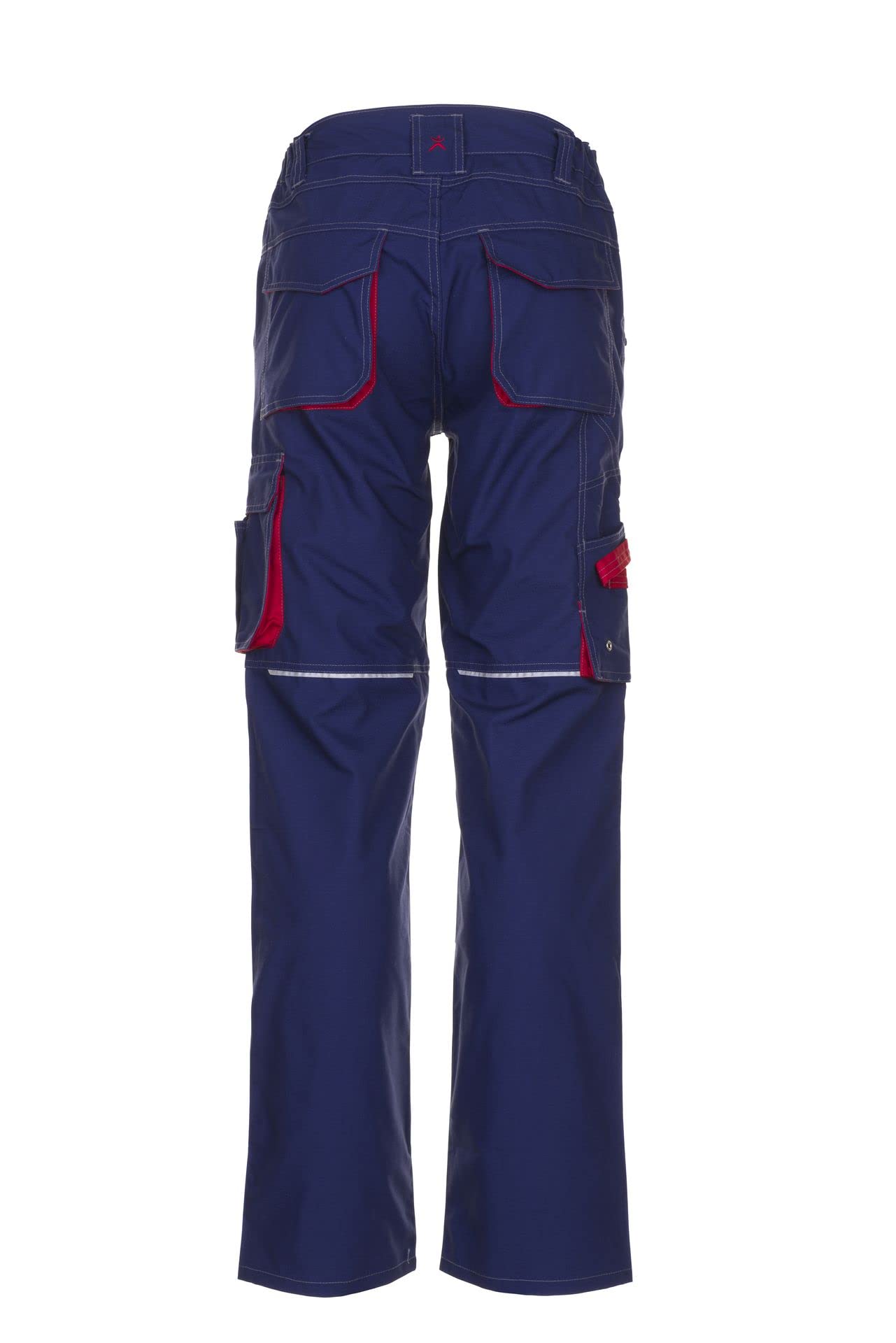 Planam Pantalones de Basalto Pantalón basalto, Talla 54, en Antracita, Rojo Hombre (Pack de 1)