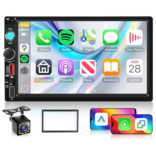 Amazon.co.jp: Hodozzy 2 Dinカーステレオ ワイヤレスCarPlay/Android