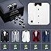 Men’s Cufflinks and Tuxedo Studs Set with Gift Box; Men’s Jewelry or Accessories Suitable for Black Suit White shirts vest and Red Bow tie on Wedding or Anniversary and Birthday