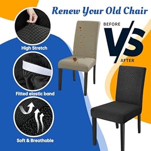 Yemyhom2packslatestcheckereddiningchairslipcoverparsonschairfurnitureprotectorstretchchaircoversfordiningroomrestaurantkitchenpartyblack Urban Country Home Decor Yemyhom 2 packs latest checkered dining chair slipcover parsons chair furniture protector stretch chair covers for dining room restaurant kitchen party black urban country home decor