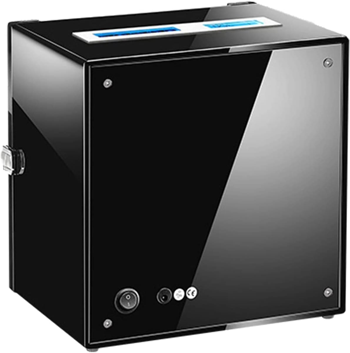 Watch Winder Box for Automatic Watch Adjustable Watch Pillows LCD Touch Screen Built-in LED Light Piano Paint Exterior
