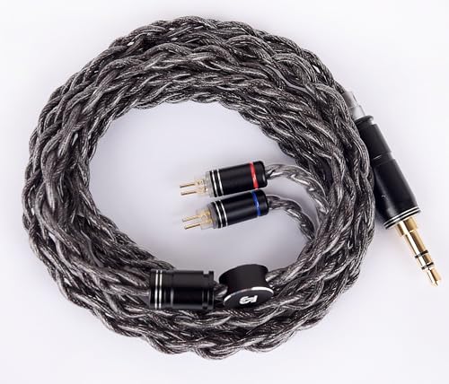 Amazon | 【JSHiFi-Obsidian】2pin3.5mmリケーブル グラフェン線材