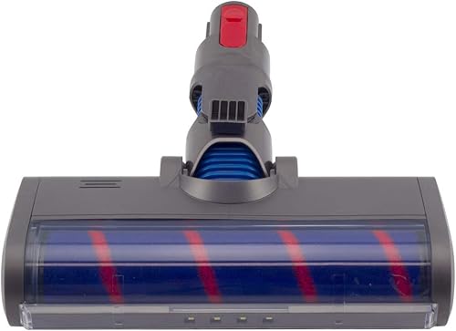 Miniatura 3 de Cabezal de motor limpiador de rodillos blandos compatible con Dyson aspiradora inalámbrica V7 V8 V10 V11 serie cabezal de cepillo de piso duro,