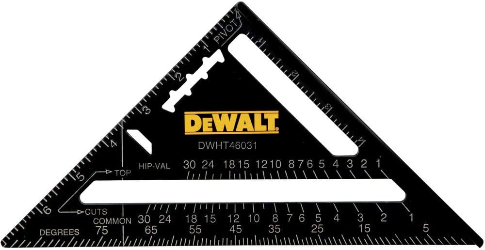 DeWalt DWHT46031 7-Inch Rafter Square