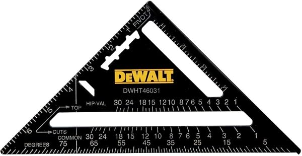 DEWALT DWHT46031 Cuadrado de aluminio de 7 pulgadas