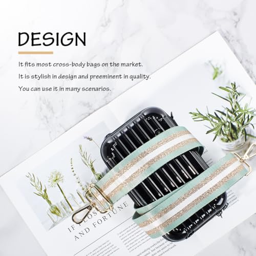 Image of Adjustable Handbag Strap Wide Purse Strap Replacement Shoulder Crossbody Bag Strap