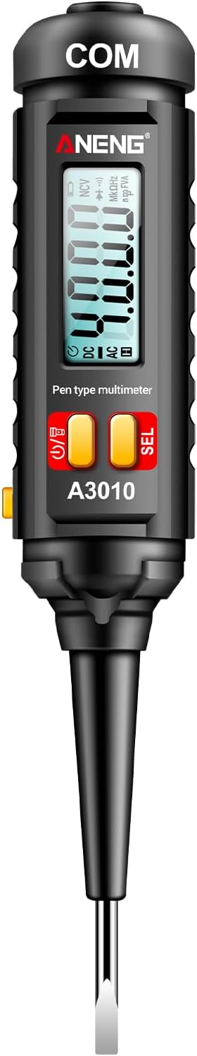 1 A3010 4000 Counts Pen-Type Multimeter True-RMS Backlight Multi Meter Digital Auto Range Tester LCD Electrician Tools