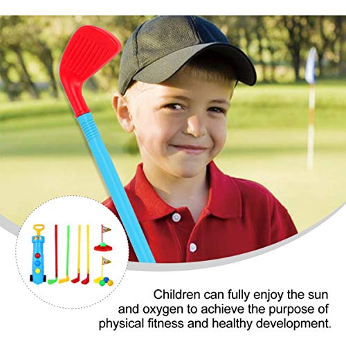 CLISPEED 2 Conjuntos de Jogos de Golfe para CrianÃ§as Conjunto de Treinamento de Bolas de Golfe Equi