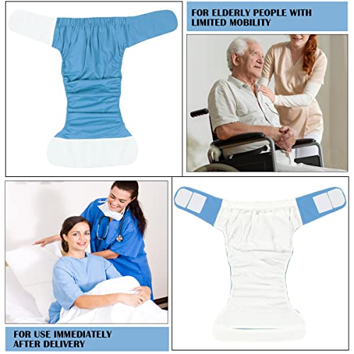 FERCAISH Reusable Waterproof Adult Cloth Diapers #TOP30