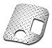 Warrior Products 90444 2-Hole Shifter Cover for Jeep CJ7 80-86 with Dana 300 TC T4 /T5 6-Cylinder