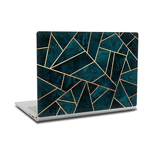 Skin vinyle anti-rayures pour Surface Book 2 avec design paillettes sarcelle