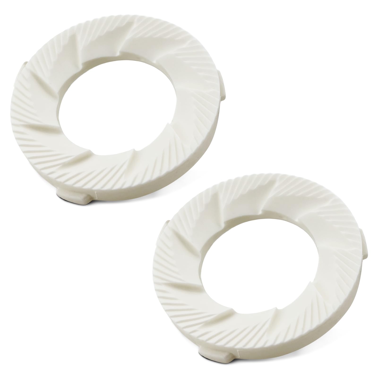 Lot de 2 disques de broyage en céramique pour broyeur Philips Saeco - Anneaux de broyage en céramique pour moteur de broyeur de machines à café série EP - Pièces de rechange pour l'entretien des
