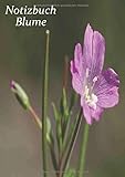 Notizbuch Blume Großformatiges für Mädchen und Frauen.: Ausgefallene...