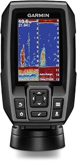 Garmin Striker 4 Fishfinder with GPS & CHIRP Transducer - 3.5" Color Display for Clear Fish Finding & Navigation