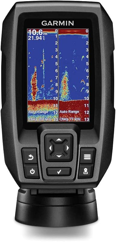 Garmin 010-01550-00 Striker 4 with Transducer, 3.5" GPS Fishfinder with Chirp